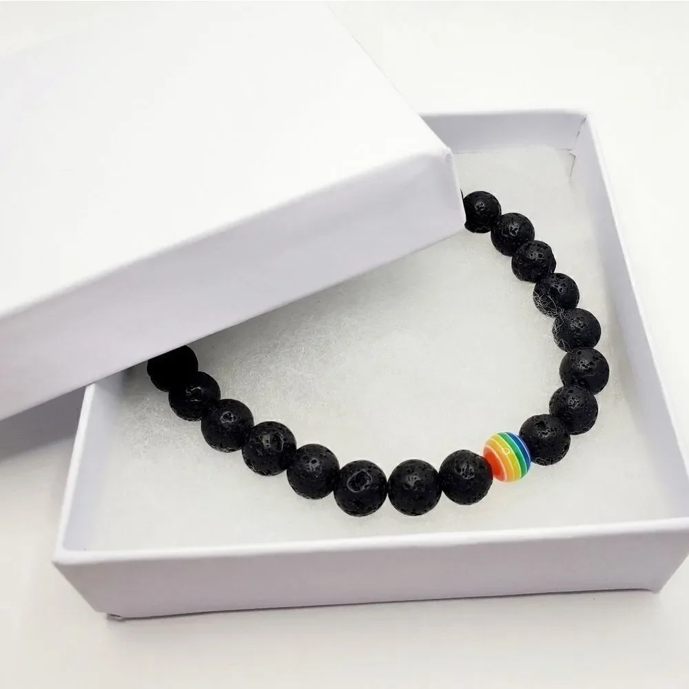 Hand Crafted Adjustable Pride Bracelet